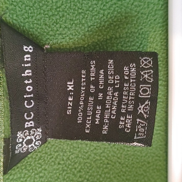 Green Quilted & Fleece Lined Vest Women's XL - Picture 2 of 5